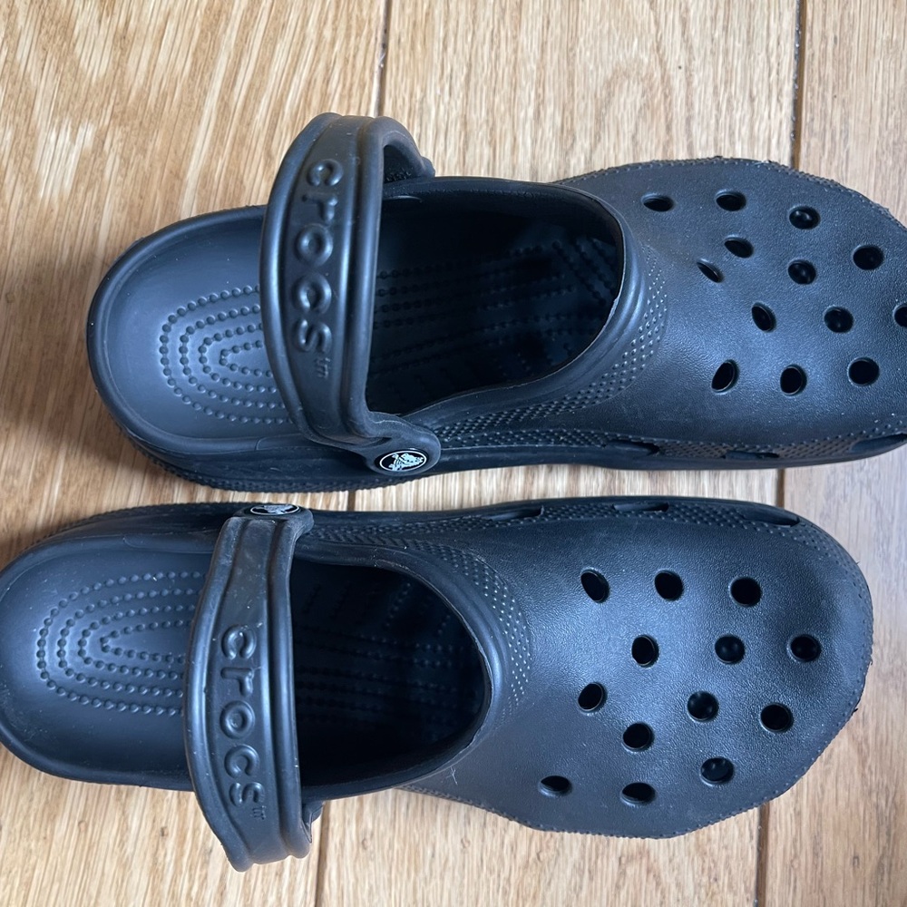 CROCS Black Women's Slippers